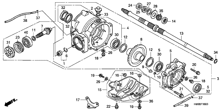 REAR FINAL GEAR