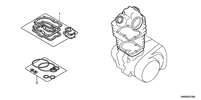 GASKET KIT A