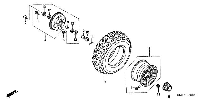FRONT WHEEL