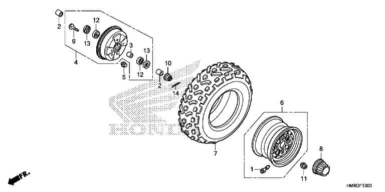 FRONT WHEEL