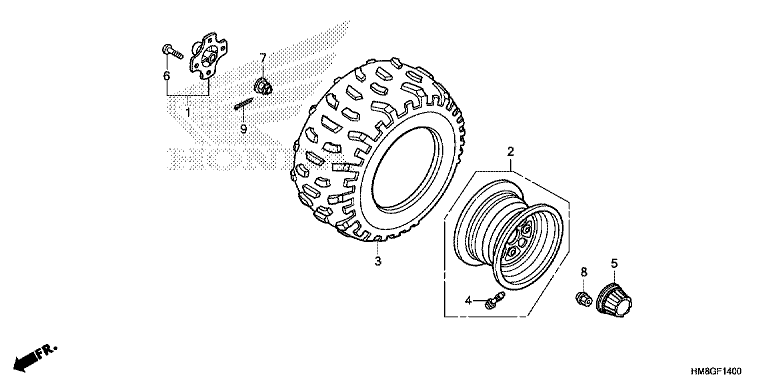 REAR WHEEL