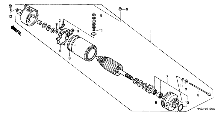 STARTING MOTOR