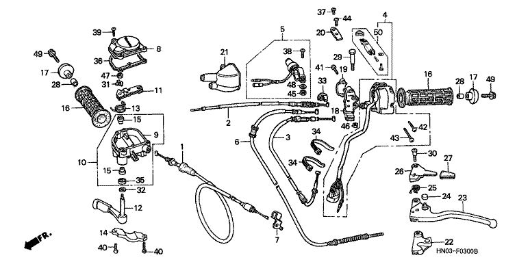 HANDLE SWITCH (S)