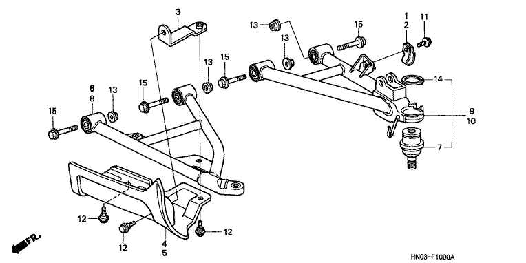 FRONT ARM