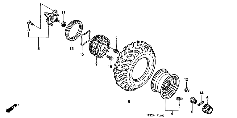 FRONT WHEEL