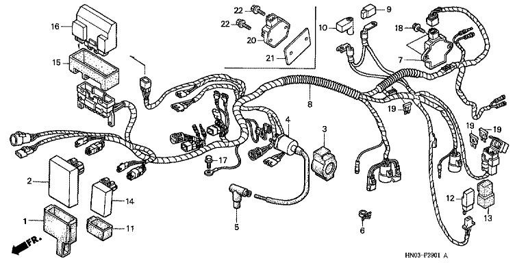 WIRE HARNESS (ES)