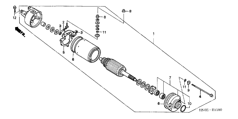 STARTING MOTOR