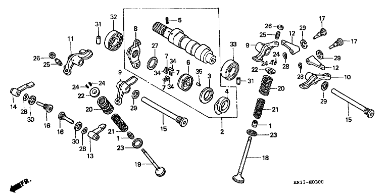 CAMSHAFT/VALVE
