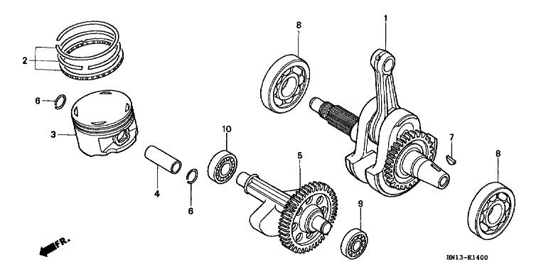 CRANKSHAFT/PISTON