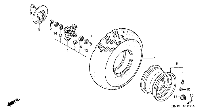FRONT WHEEL