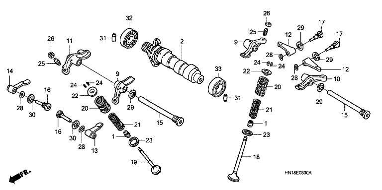 CAMSHAFT/VALVE