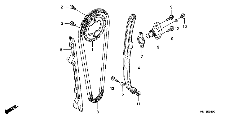 CAM CHAIN/TENSIONER