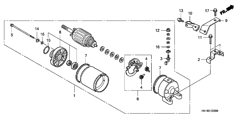 STARTING MOTOR