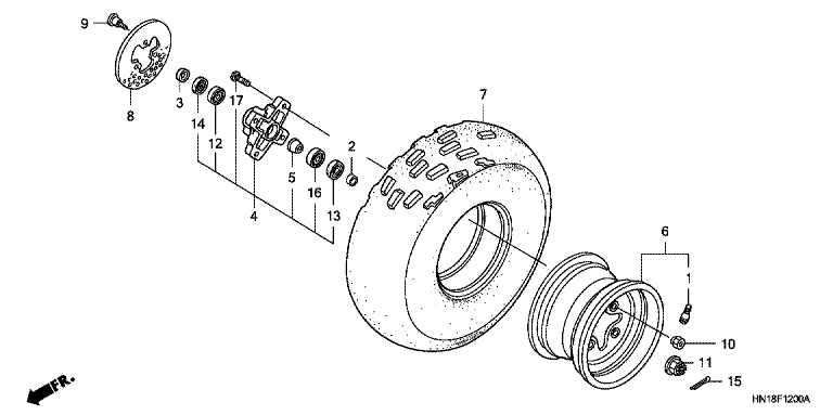 FRONT WHEEL