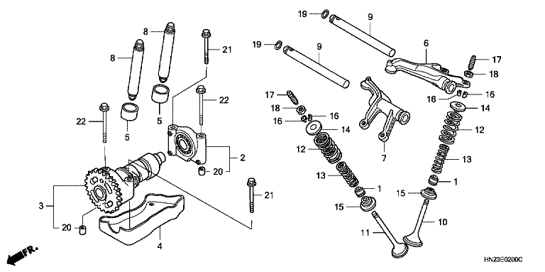 CAMSHAFT/VALVE