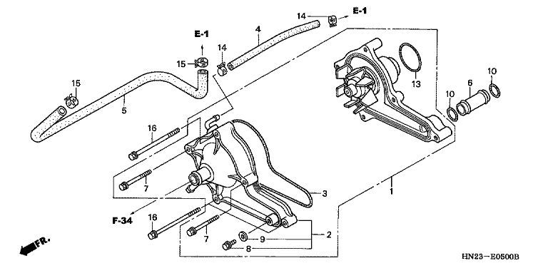 WATER PUMP