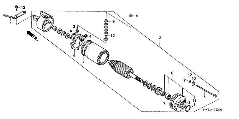 STARTING MOTOR