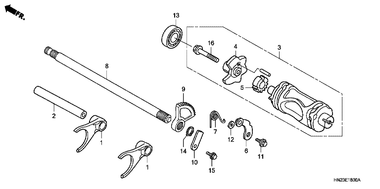 GEARSHIFT DRUM