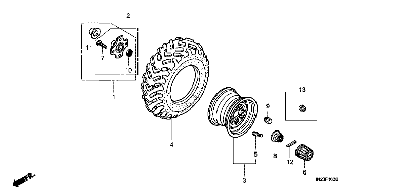 REAR WHEEL