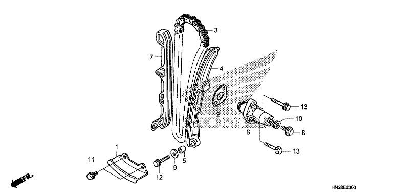 CAM CHAIN/TENSIONER