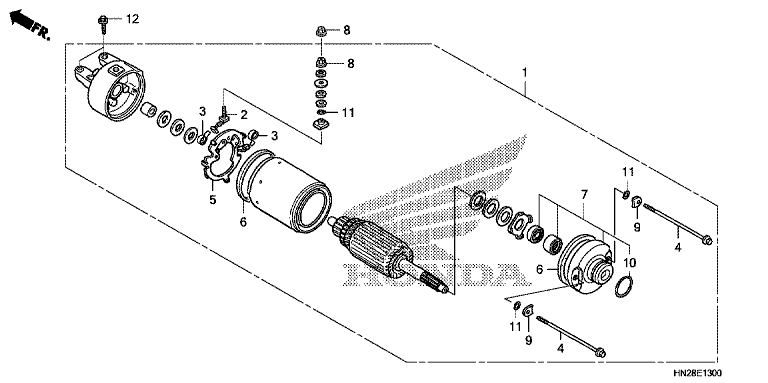 STARTER MOTOR