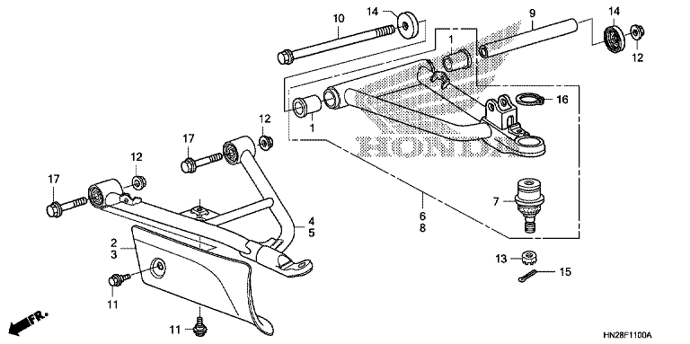 FRONT ARM