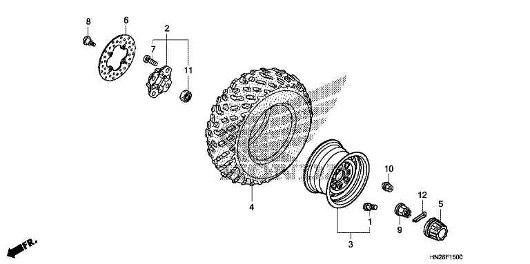 FRONT WHEEL