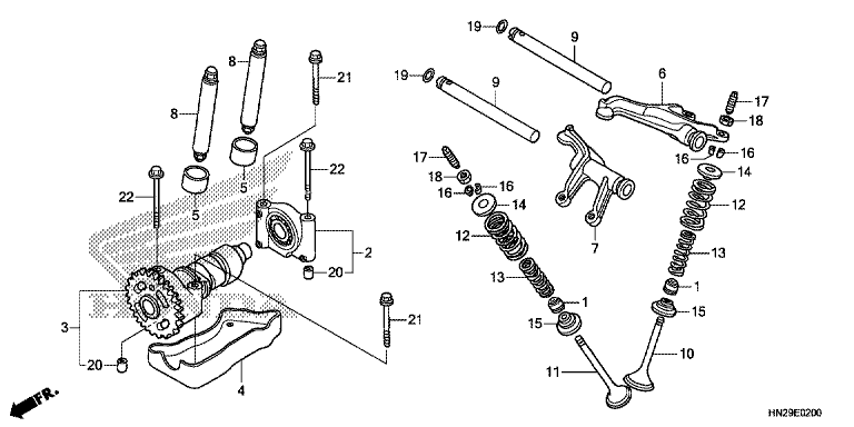 CAMSHAFT/VALVE