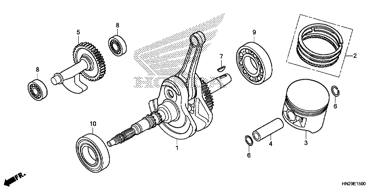 CRANKSHAFT/PISTON
