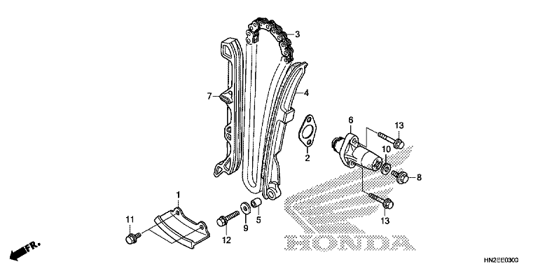 CAM CHAIN/TENSIONER