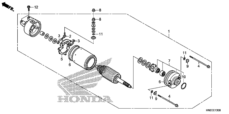 STARTER MOTOR