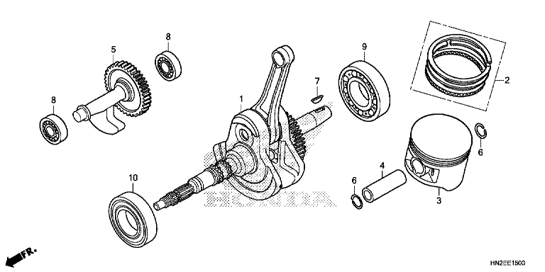 CRANKSHAFT/PISTON