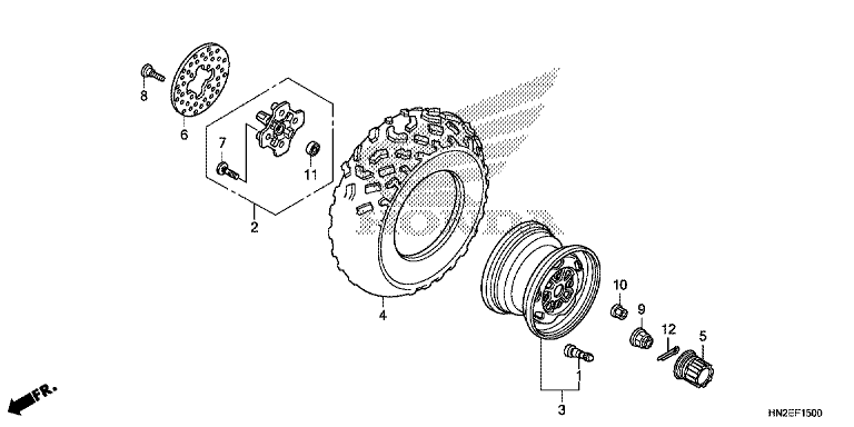 FRONT WHEEL