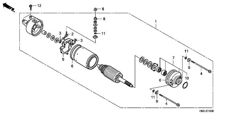 STARTER MOTOR