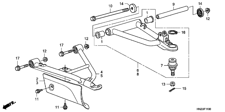 FRONT ARM