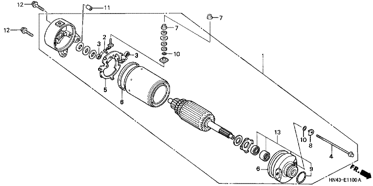 STARTING MOTOR