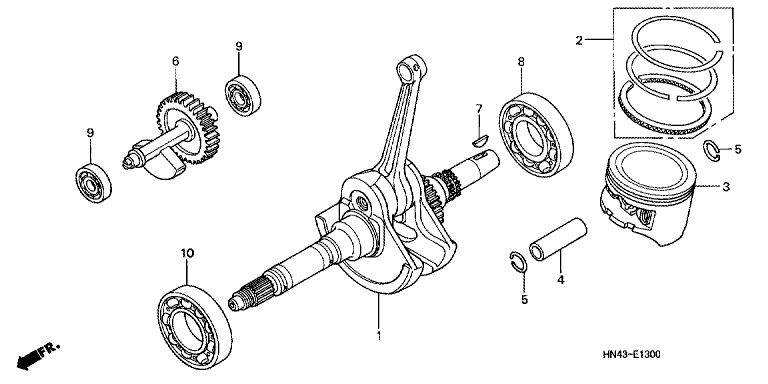 CRANKSHAFT/PISTON