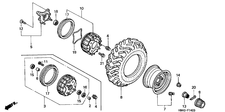 FRONT WHEEL