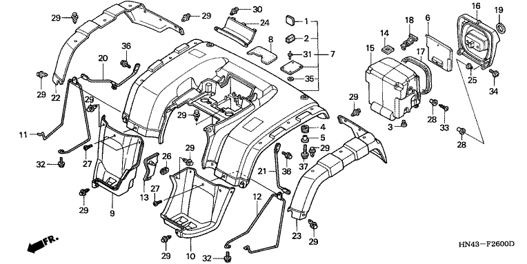 REAR FENDER (1)