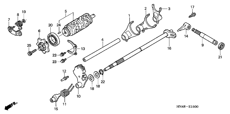 GEARSHIFT FORK