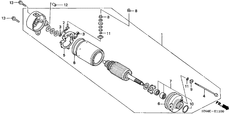 STARTING MOTOR