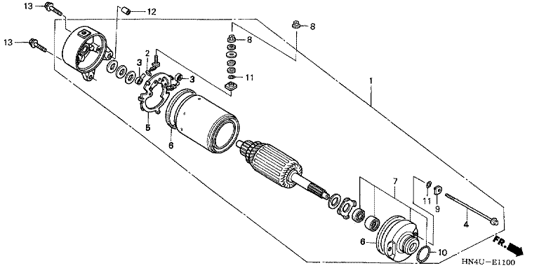 STARTING MOTOR