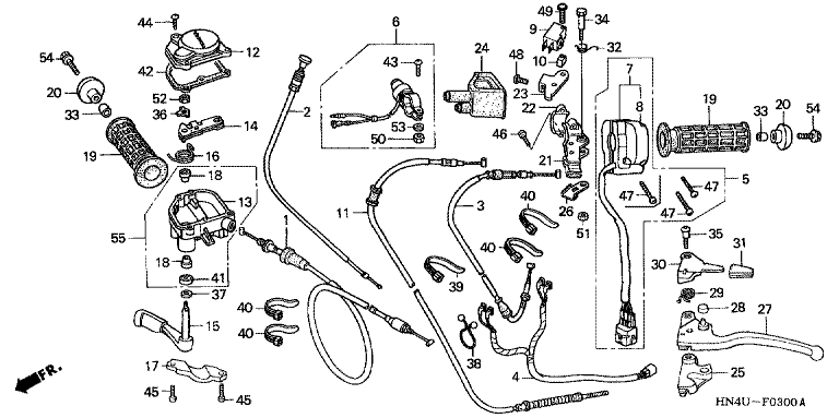 HANDLE LEVER/SWITCH/CABLE