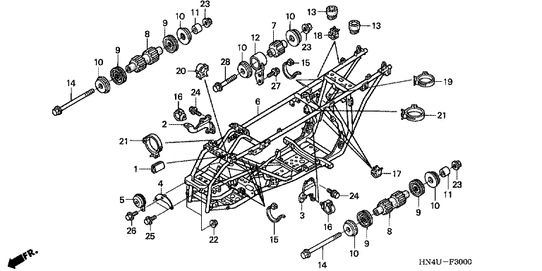 FRAME BODY