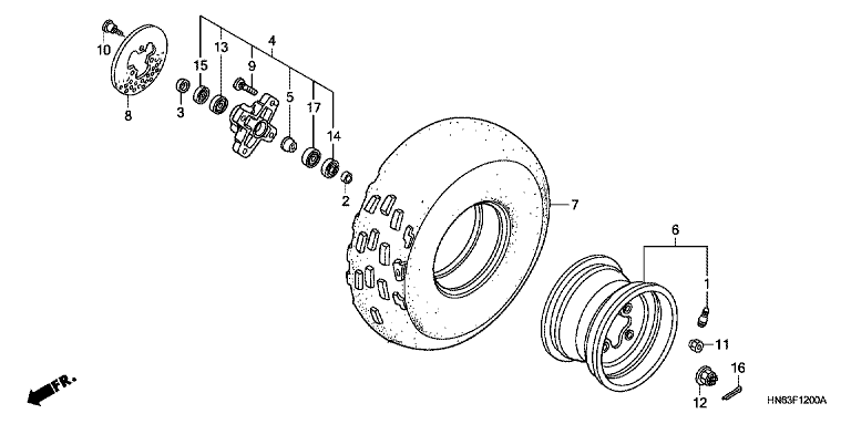 FRONT WHEEL