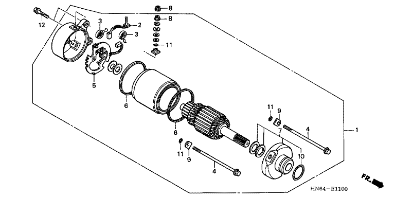 STARTING MOTOR