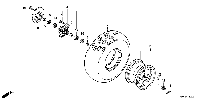 FRONT WHEEL