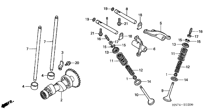 CAMSHAFT/VALVE
