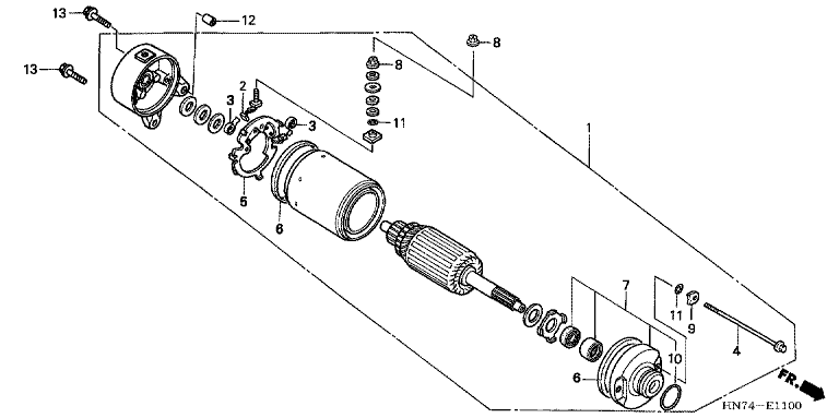 STARTING MOTOR