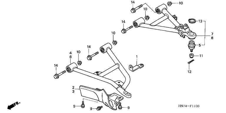FRONT ARM